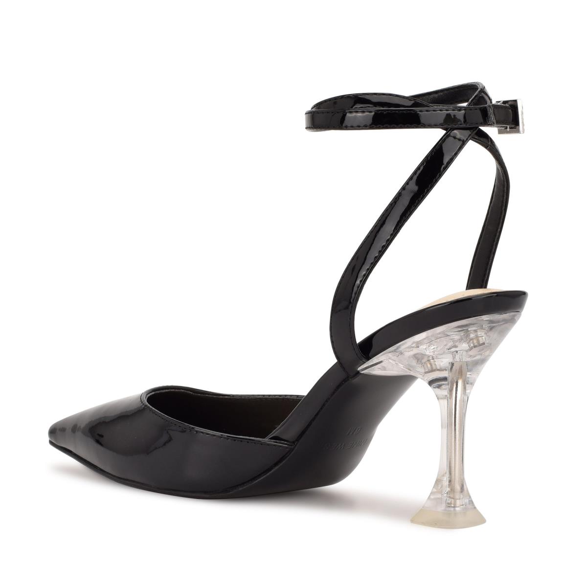 Zapatos De Salon Nine West Harlowe Ankle Correa Negras | 6475XZSUF