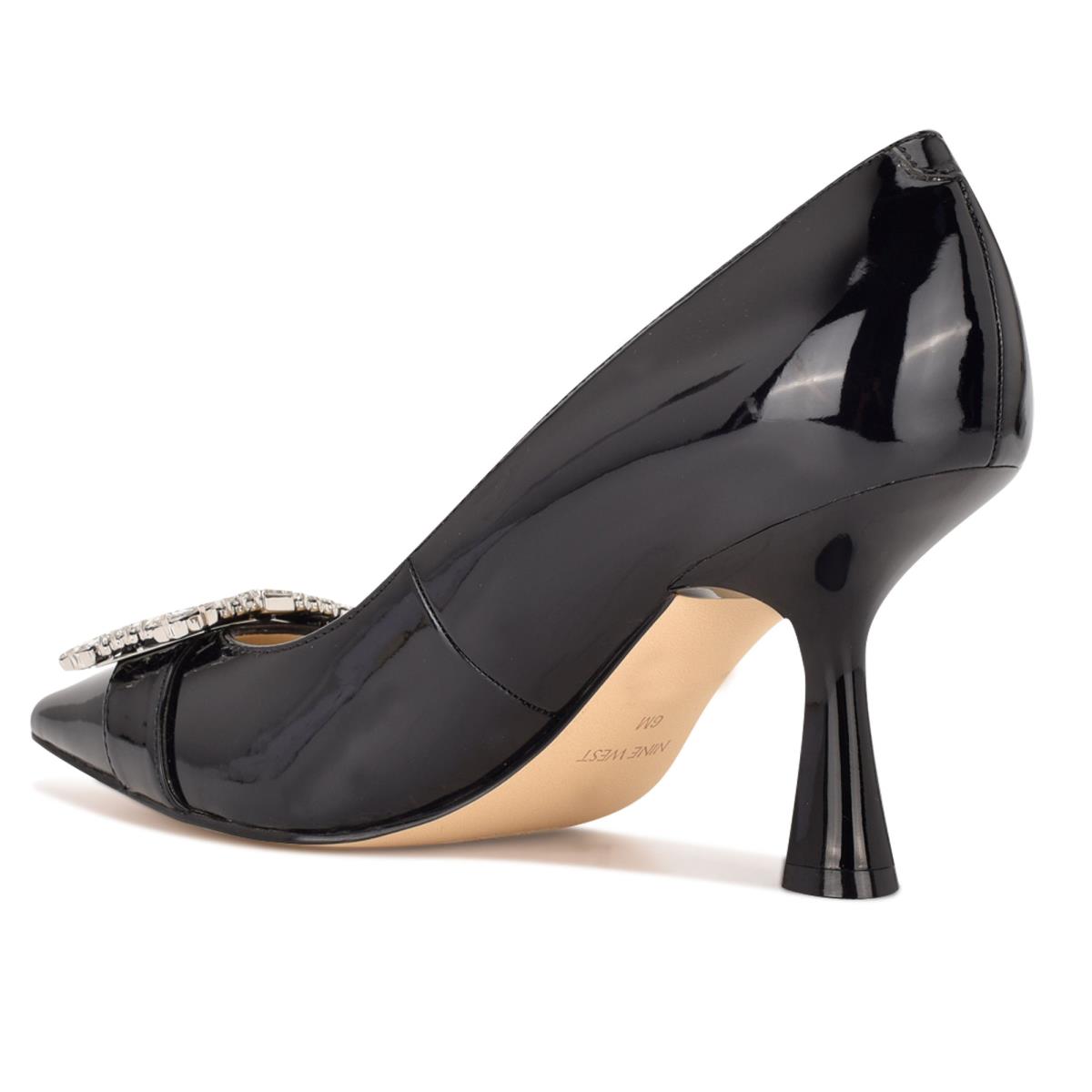 Zapatos De Salon Nine West Helyn Pointy Puntera Negras | 5069MCINP