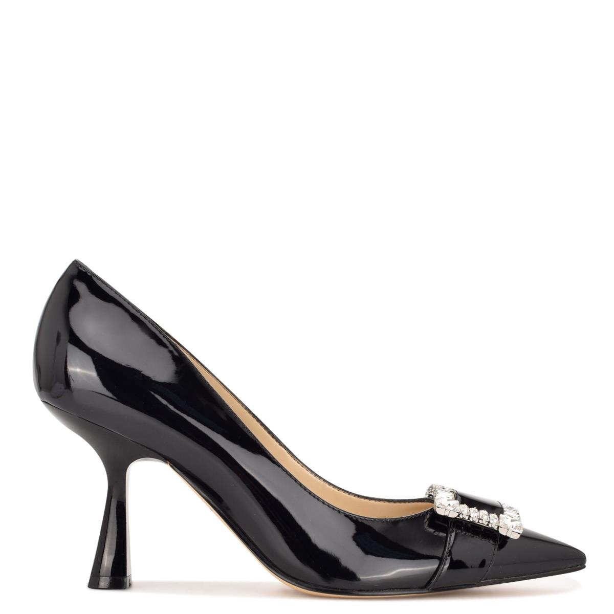 Zapatos De Salon Nine West Helyn Pointy Puntera Negras | 5069MCINP