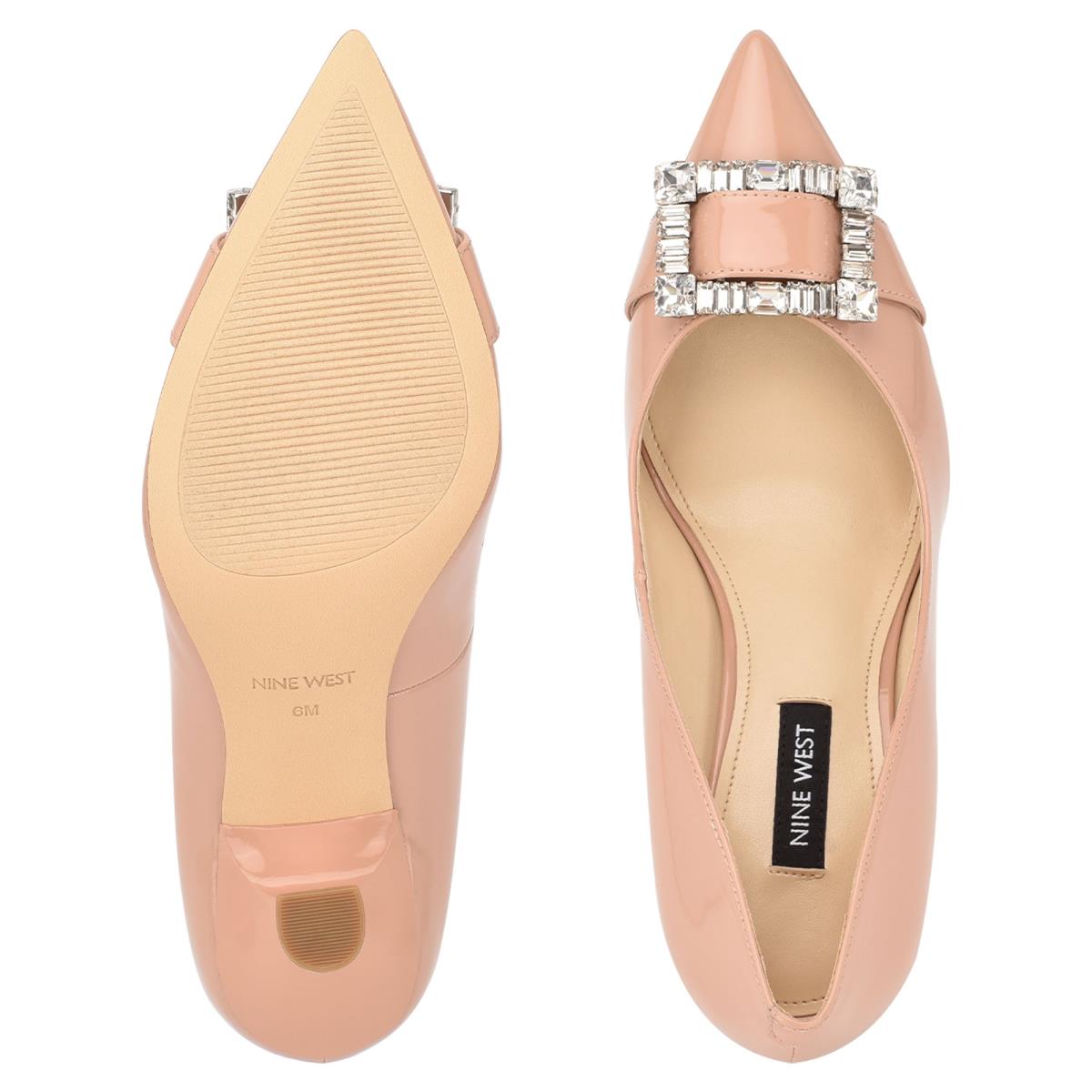 Zapatos De Salon Nine West Helyn Pointy Puntera Arena | 8652ZEUTQ