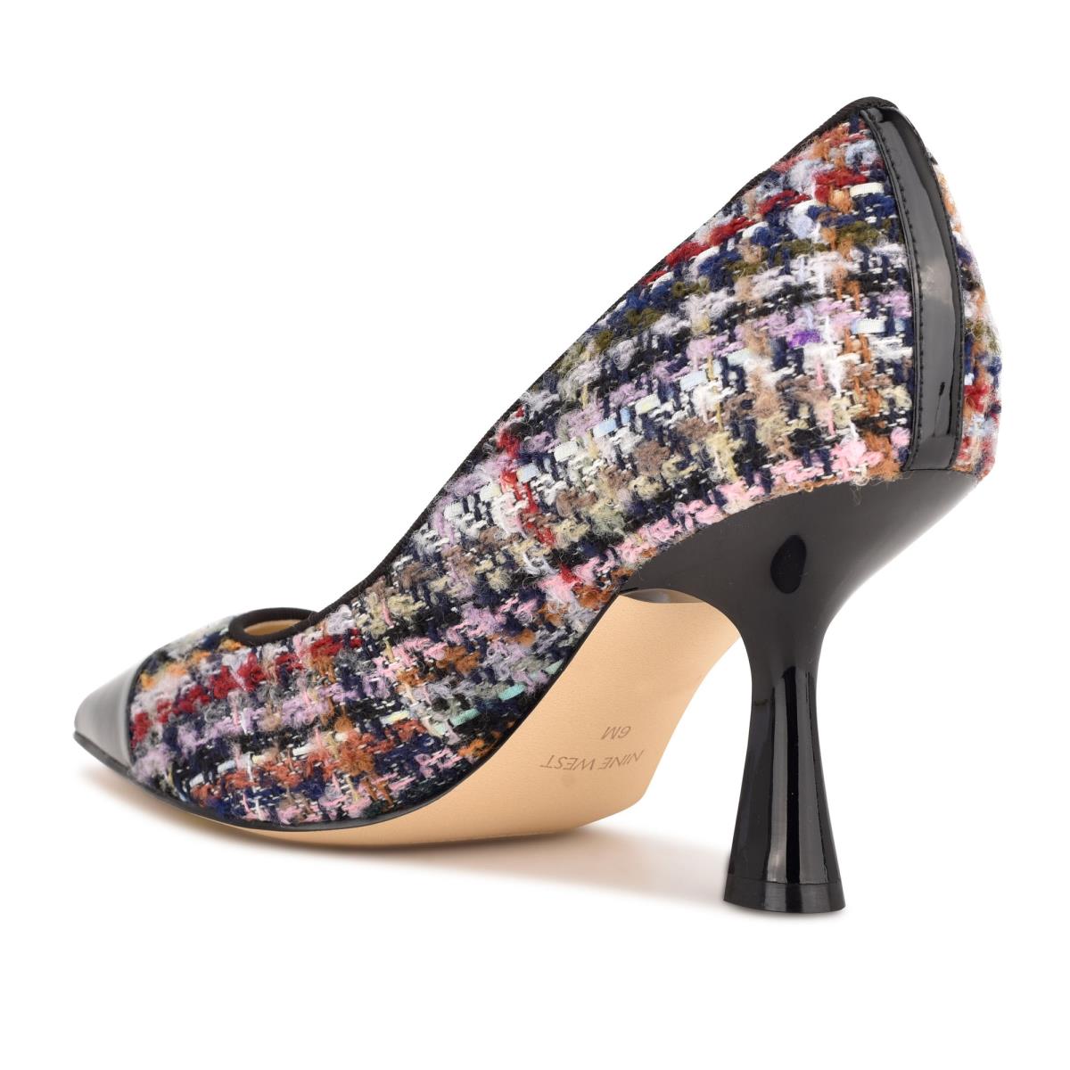 Zapatos De Salon Nine West Hippa Pointy Puntera Azules Multicolor | 6917CUNZT