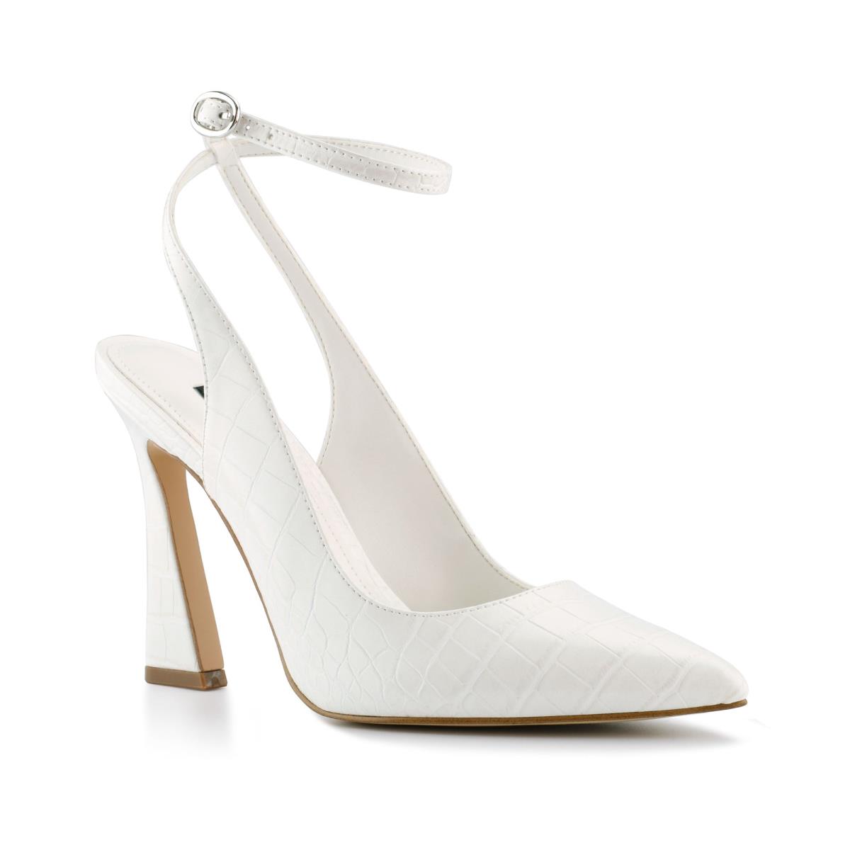 Zapatos De Salon Nine West Tabita Ankle Correa Vestido Beige | 0375MGDWN