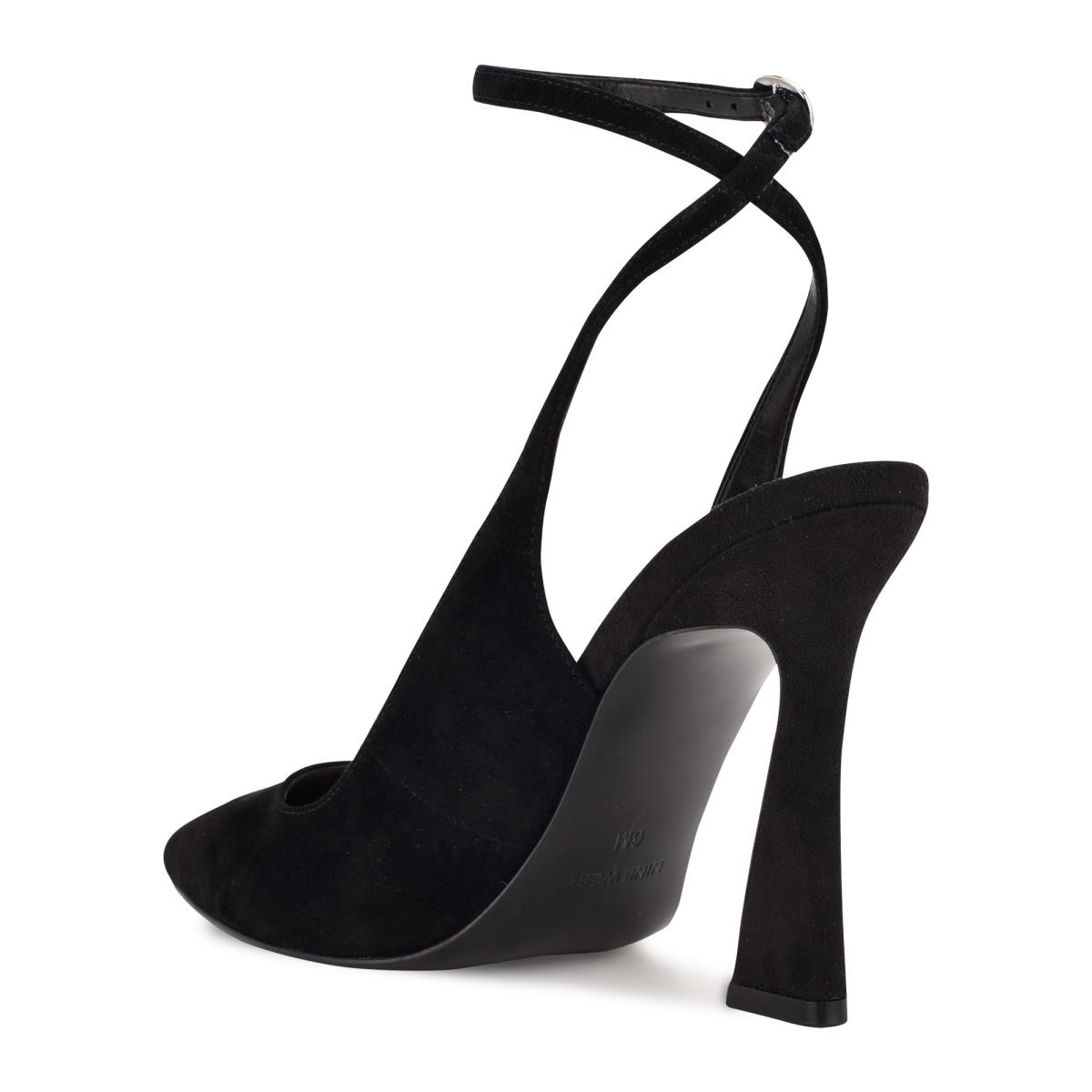 Zapatos De Salon Nine West Tabita Ankle Correa Vestido Negras | 6012LOKSI