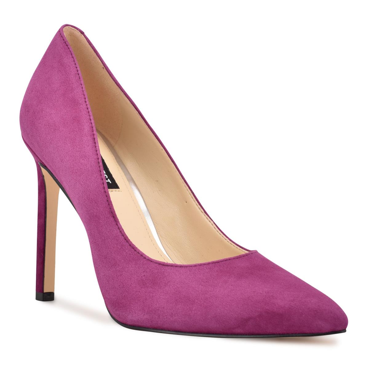 Zapatos De Salon Nine West Tatiana Pointy Puntera Moradas | 1092CLSRV