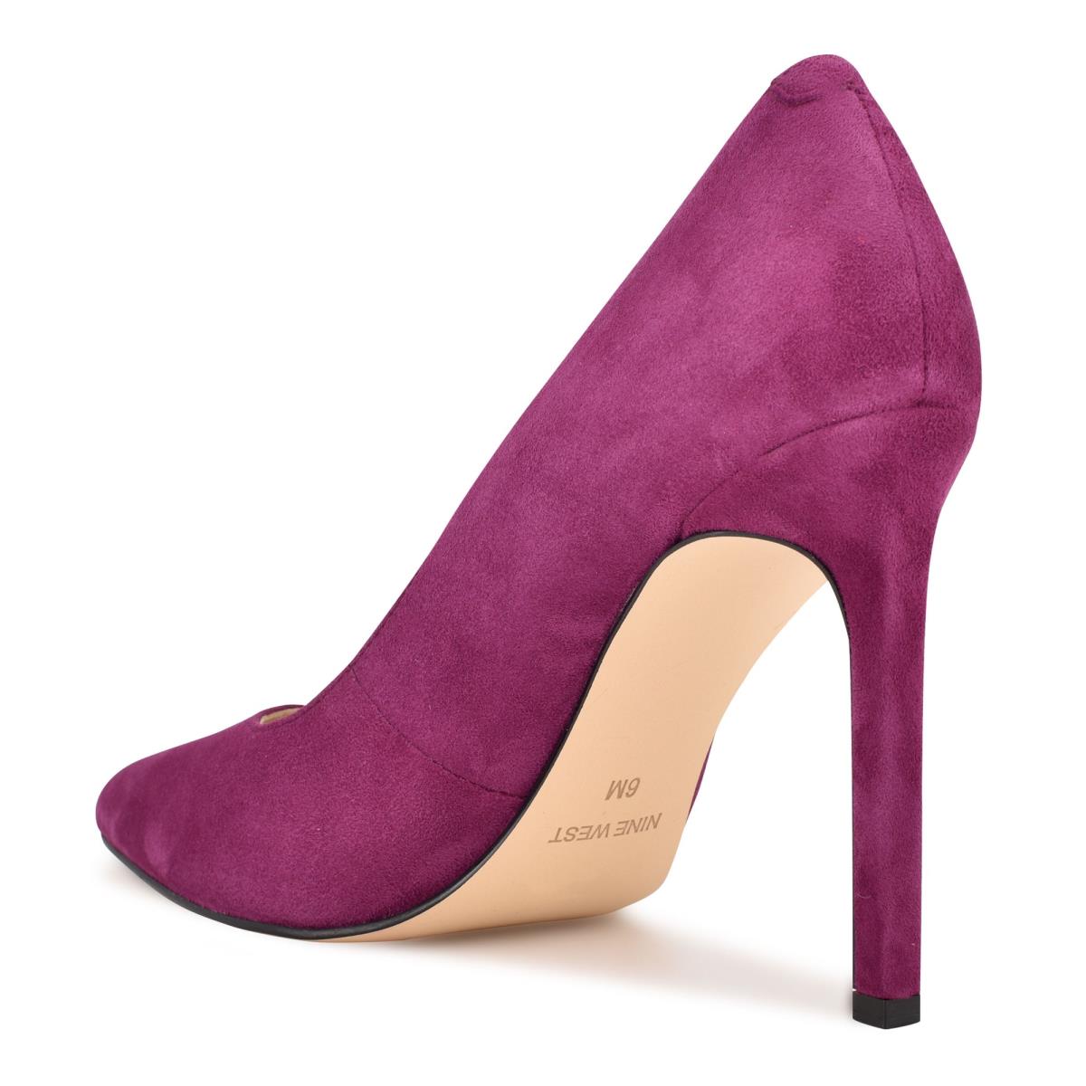 Zapatos De Salon Nine West Tatiana Pointy Puntera Moradas | 1092CLSRV