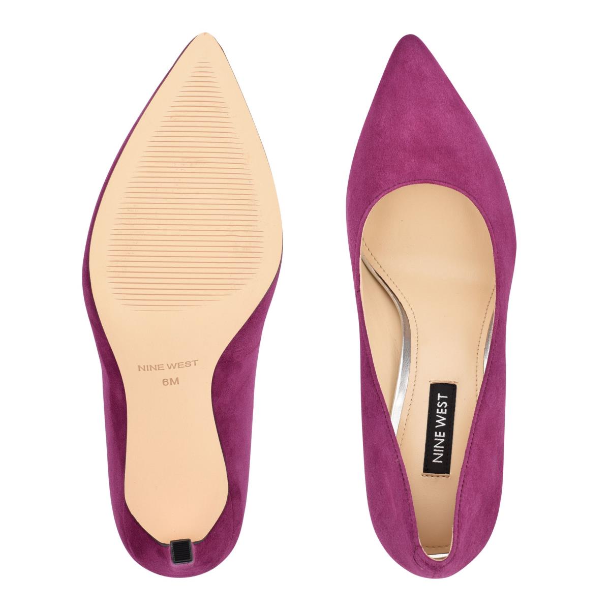 Zapatos De Salon Nine West Tatiana Pointy Puntera Moradas | 1092CLSRV