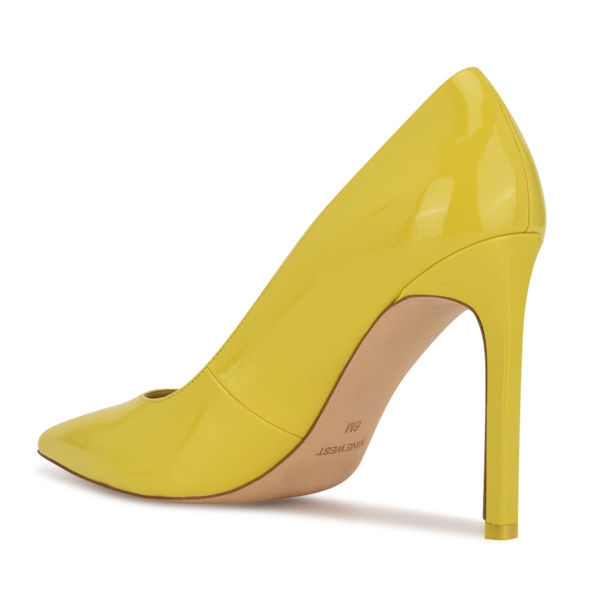 Zapatos De Salon Nine West Tatiana Pointy Puntera Amarillo | 3250TWDCM