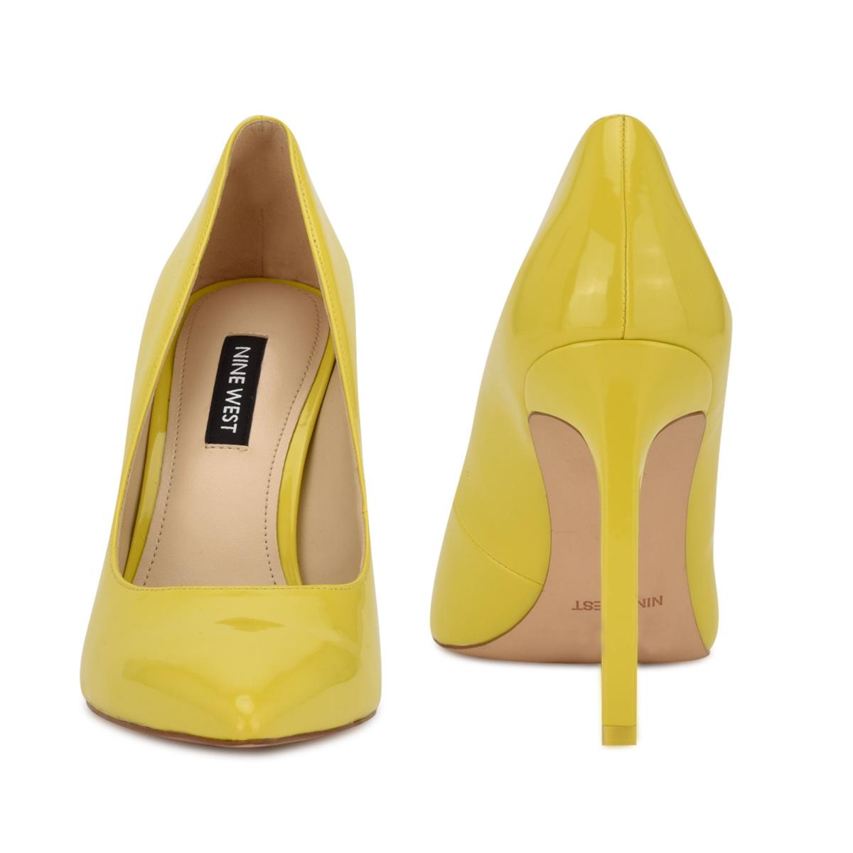 Zapatos De Salon Nine West Tatiana Pointy Puntera Amarillo | 3250TWDCM