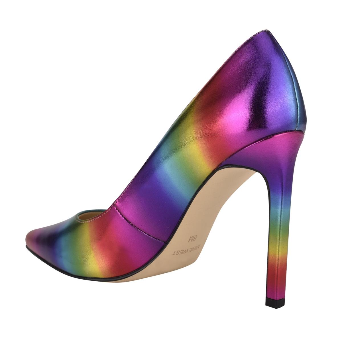 Zapatos De Salon Nine West Tatiana Pointy Puntera Multicolor | 6290FHILT