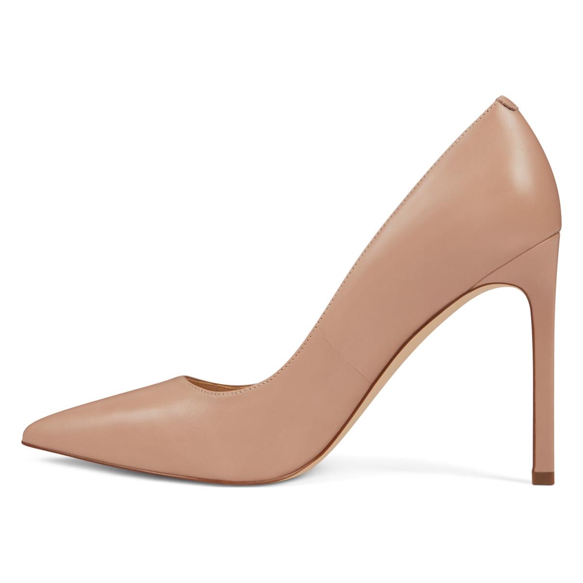 Zapatos De Salon Nine West Tatiana Pointy Puntera Beige | 6859LMNAJ