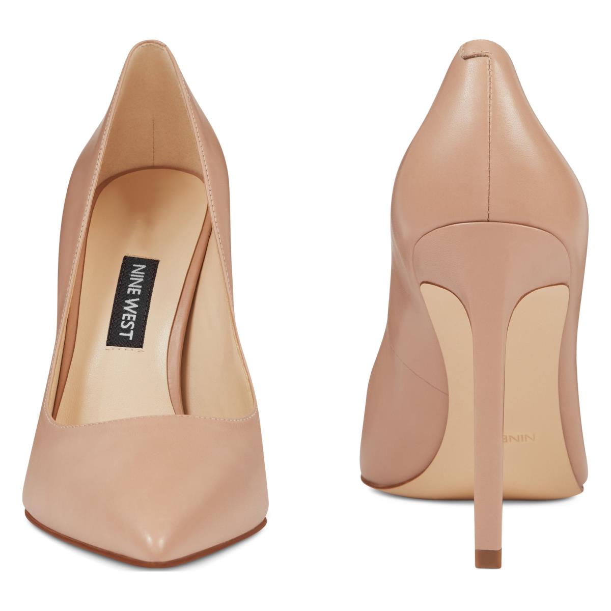 Zapatos De Salon Nine West Tatiana Pointy Puntera Beige | 6859LMNAJ