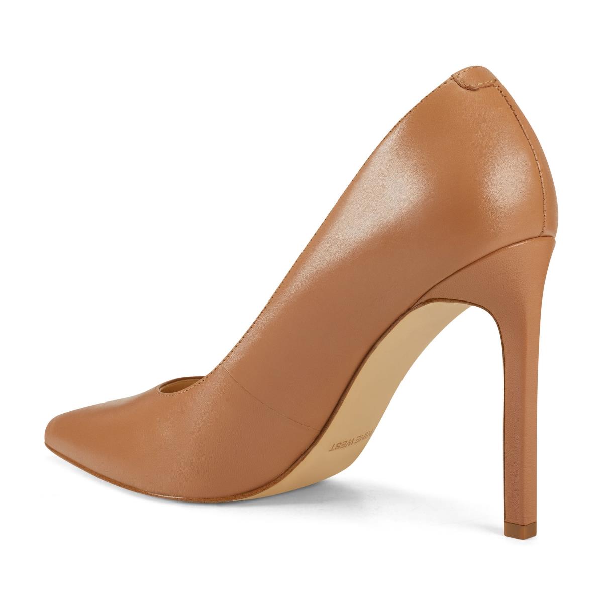 Zapatos De Salon Nine West Tatiana Pointy Puntera Beige | 6981MGZQV