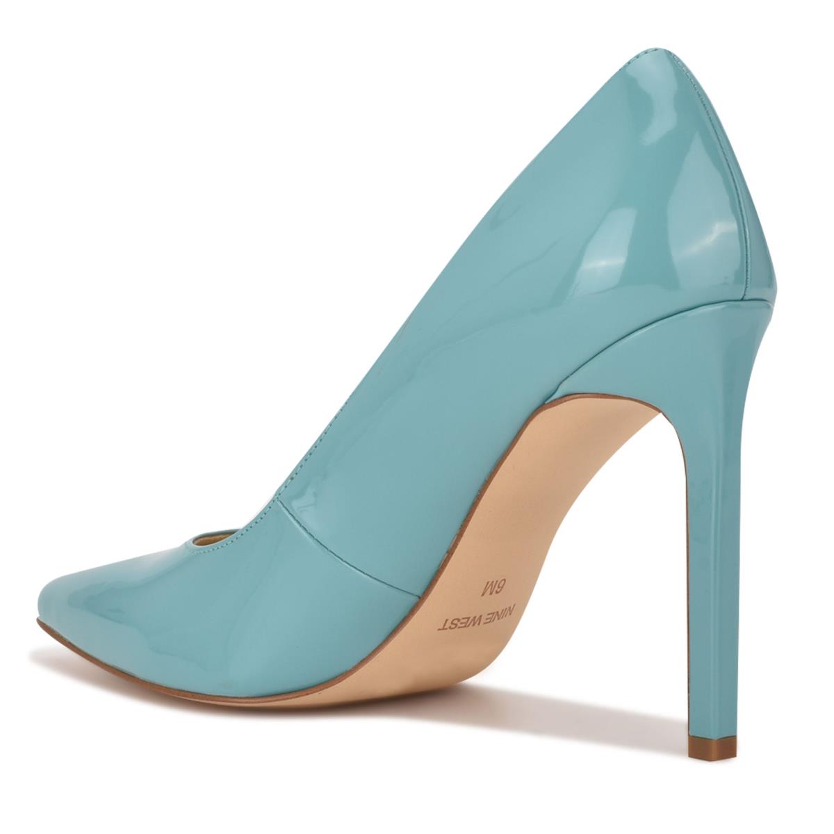 Zapatos De Salon Nine West Tatiana Pointy Puntera Azules | 7108UDGAC