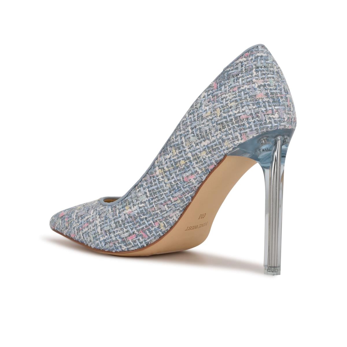 Zapatos De Salon Nine West Tatiana Pointy Puntera Azules Claro | 7859LQPEC