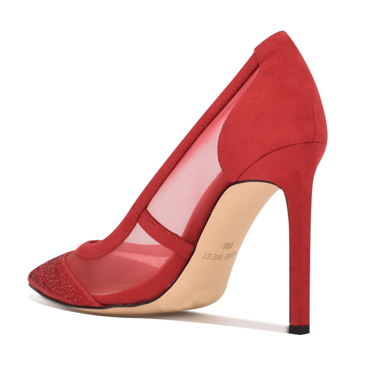 Zapatos De Salon Nine West Tayen Vestido Rojas | 2867QUFMA