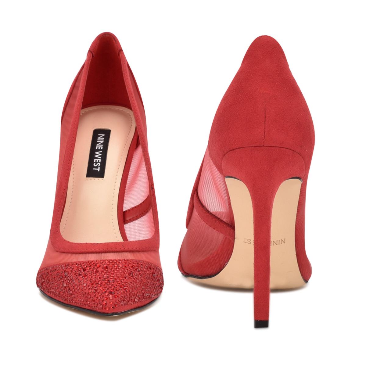 Zapatos De Salon Nine West Tayen Vestido Rojas | 2867QUFMA