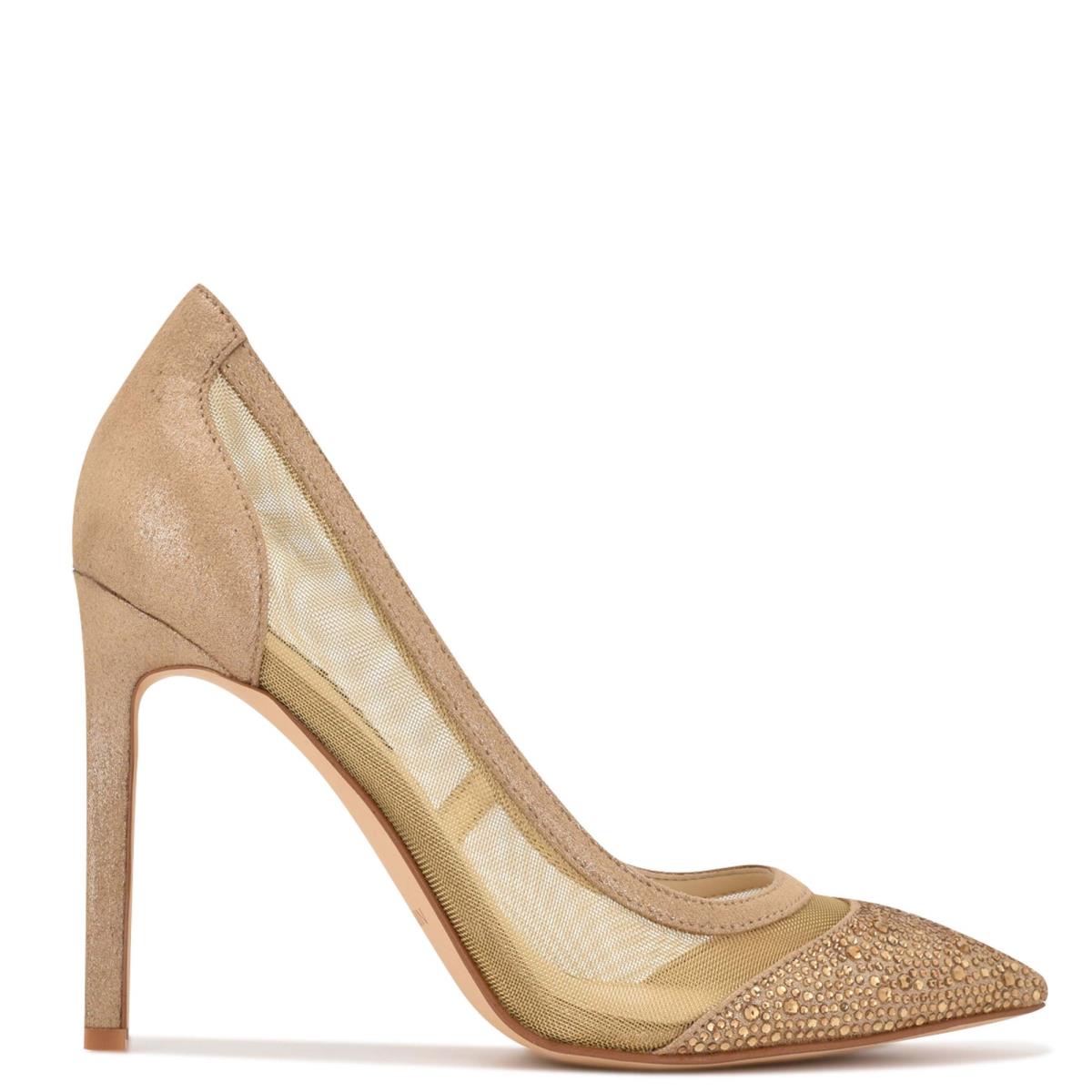 Zapatos De Salon Nine West Tayen Vestido Marrones | 3942RMXFC