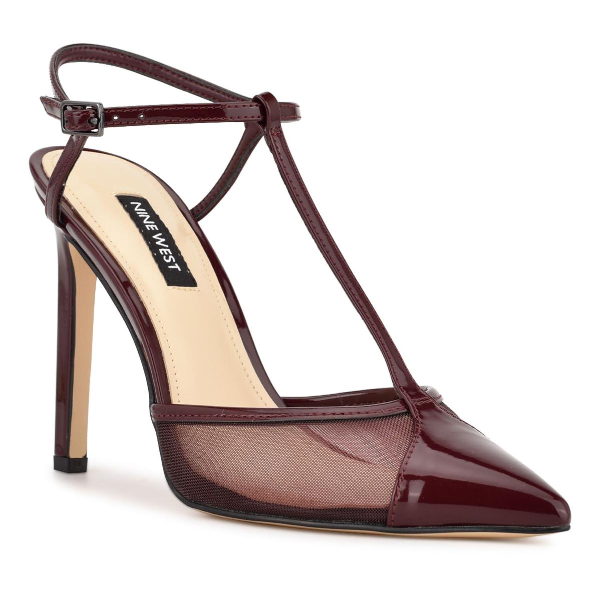 Zapatos De Salon Nine West Terrah Vestido Rojas | 7528HMTFQ