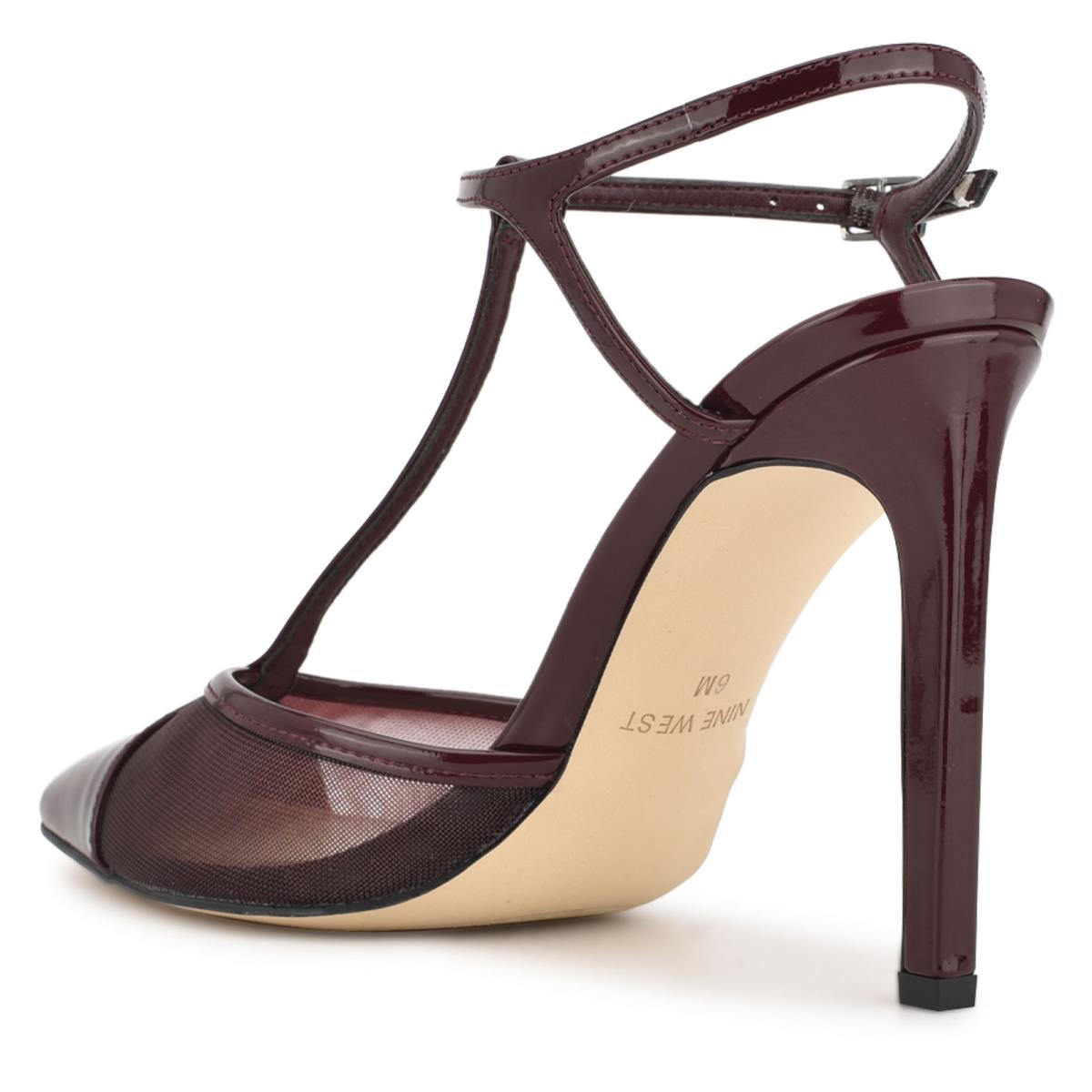 Zapatos De Salon Nine West Terrah Vestido Rojas | 7528HMTFQ