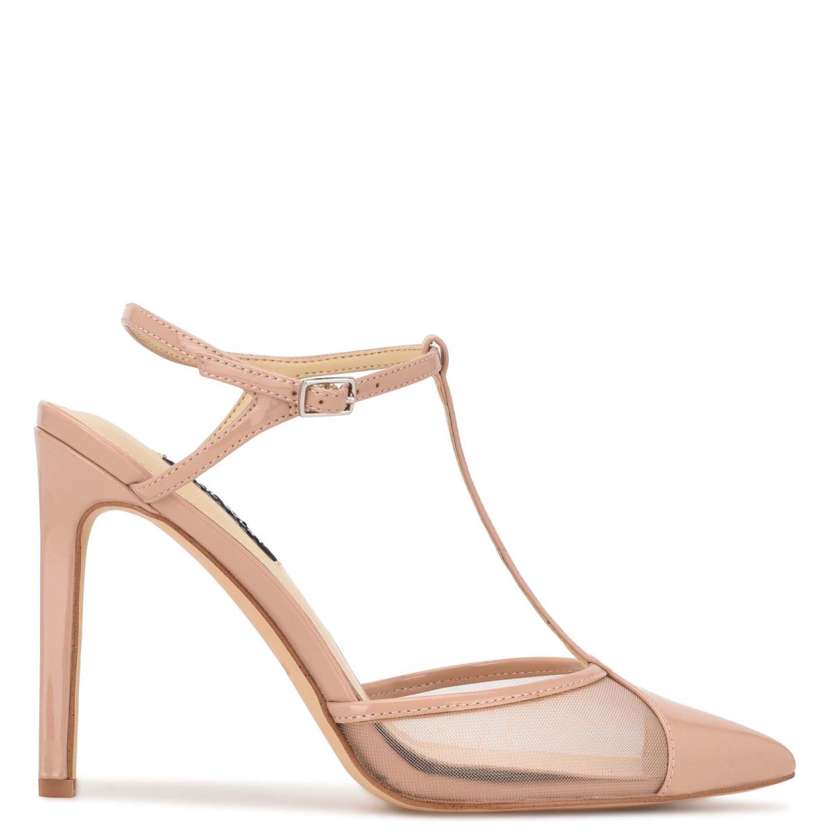 Zapatos De Salon Nine West Terrah Vestido Beige | 7835SZFGO