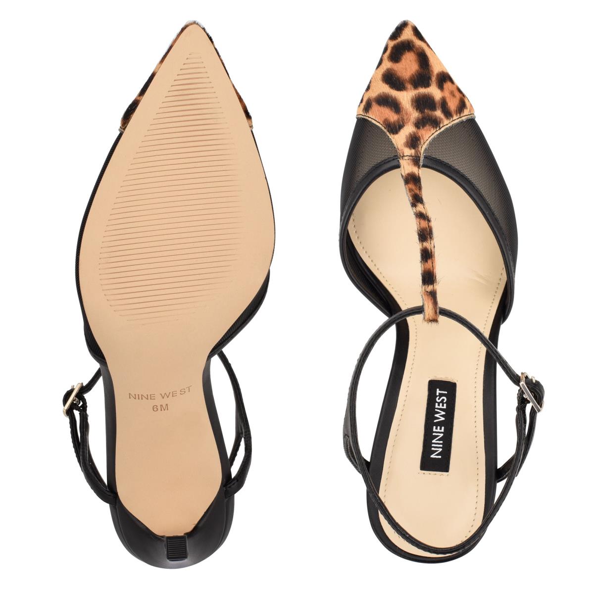 Zapatos De Salon Nine West Terrah Vestido Leopardo | 8926YIBMA