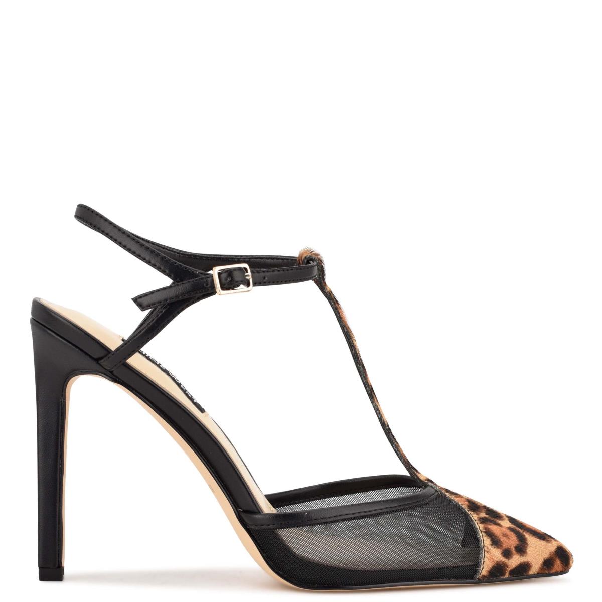 Zapatos De Salon Nine West Terrah Vestido Leopardo | 8926YIBMA