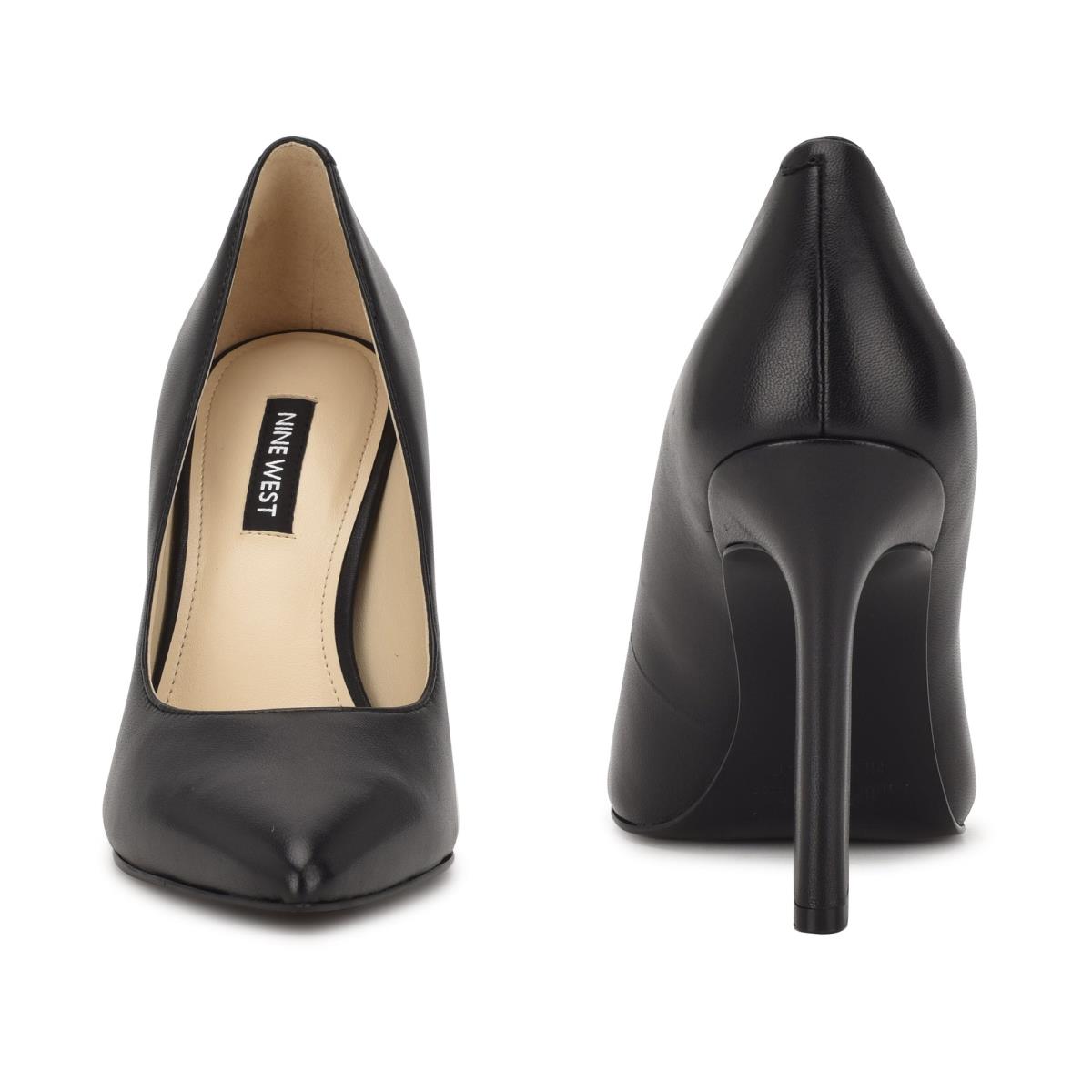 Zapatos De Salon Nine West Trendz Pointy Puntera Negras | 0816CNSGF