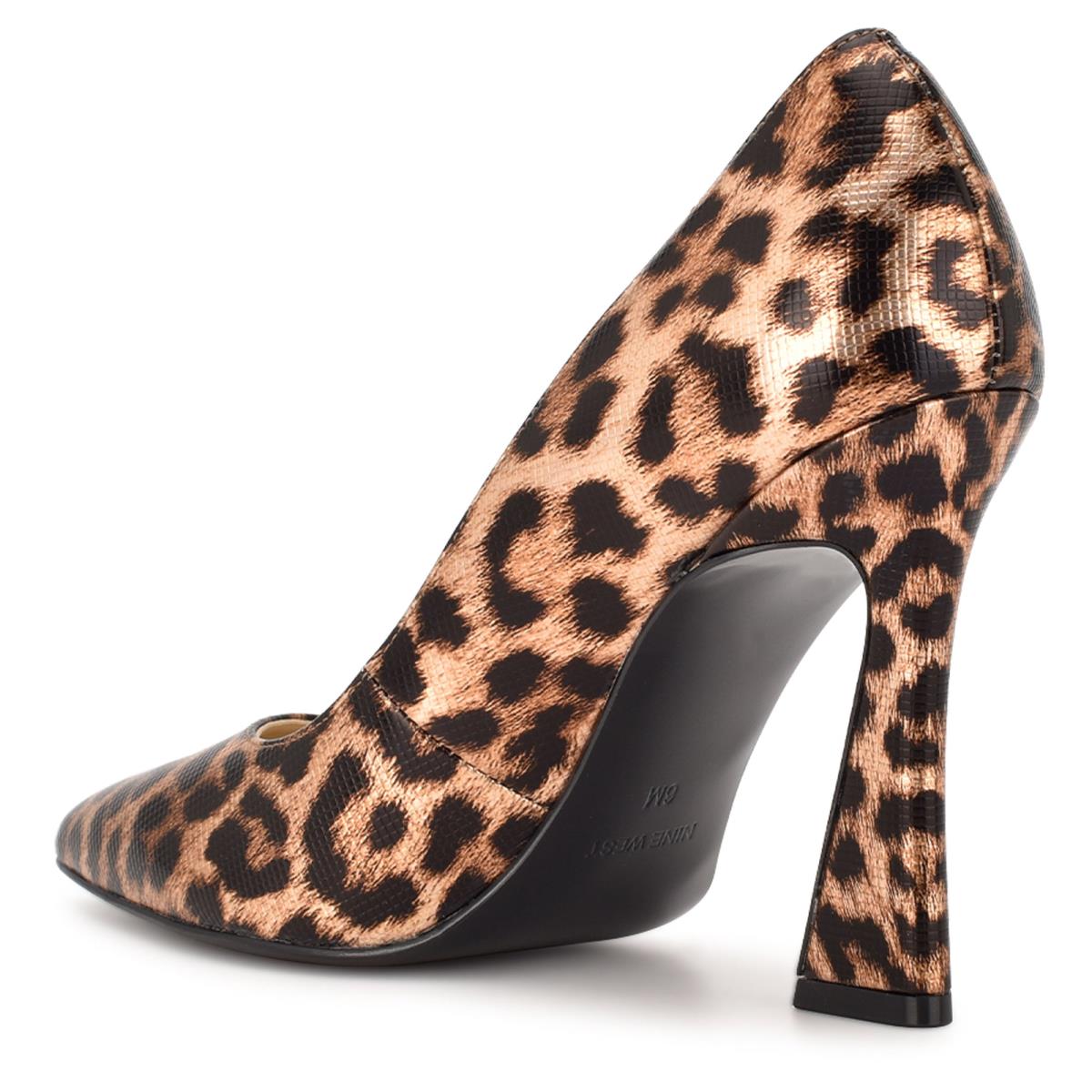 Zapatos De Salon Nine West Trendz Pointy Puntera Leopardo | 1938YGEXK