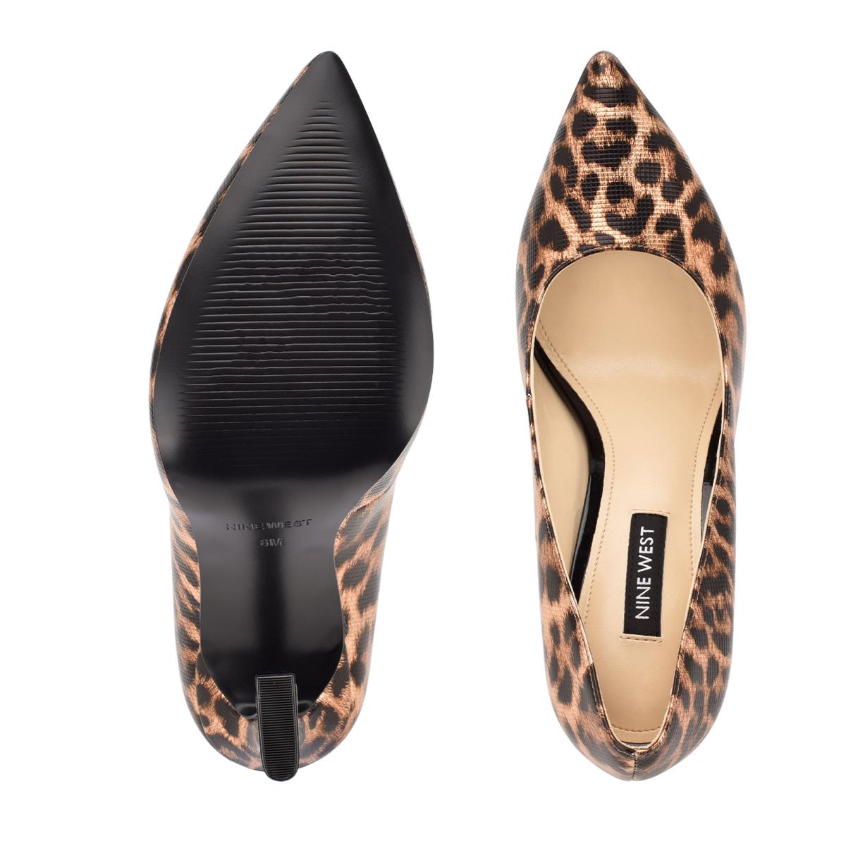 Zapatos De Salon Nine West Trendz Pointy Puntera Leopardo | 1938YGEXK