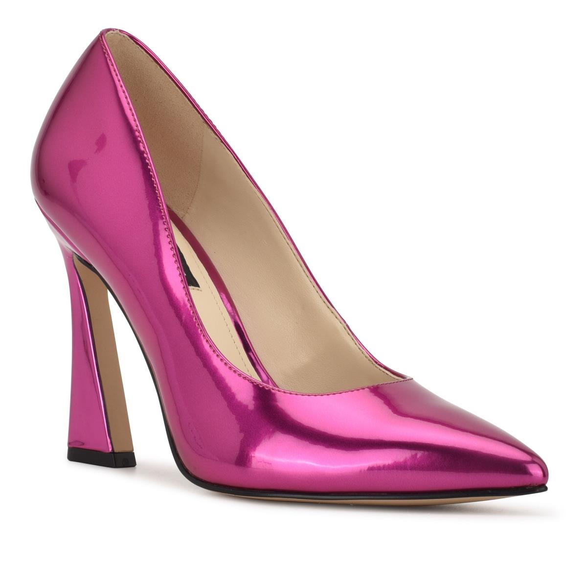 Zapatos De Salon Nine West Trendz Pointy Puntera Rosas | 2073DFVQC