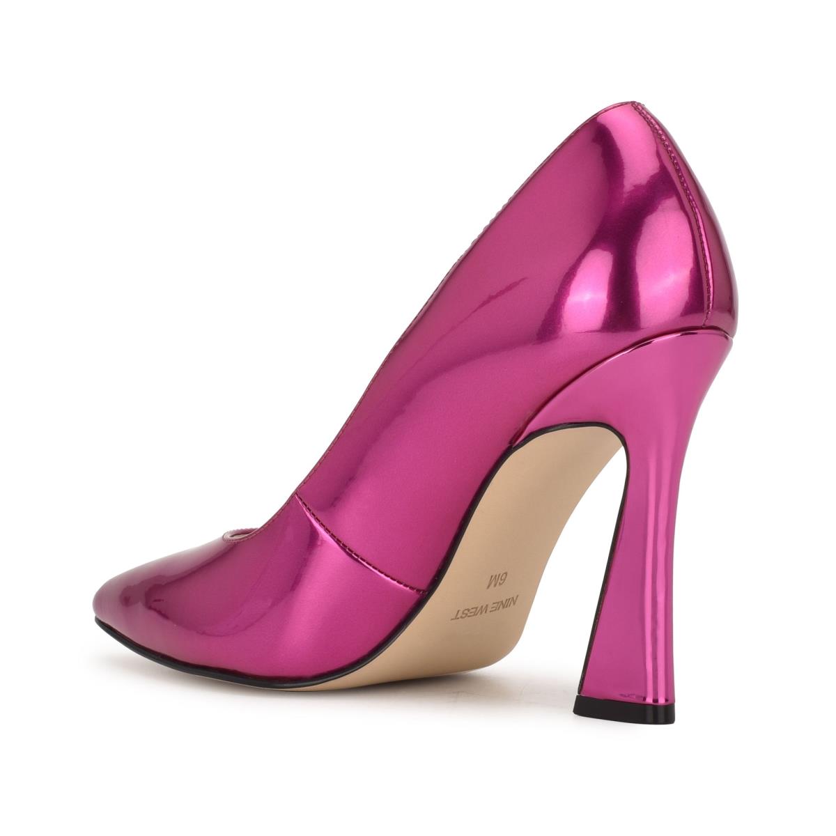 Zapatos De Salon Nine West Trendz Pointy Puntera Rosas | 2073DFVQC