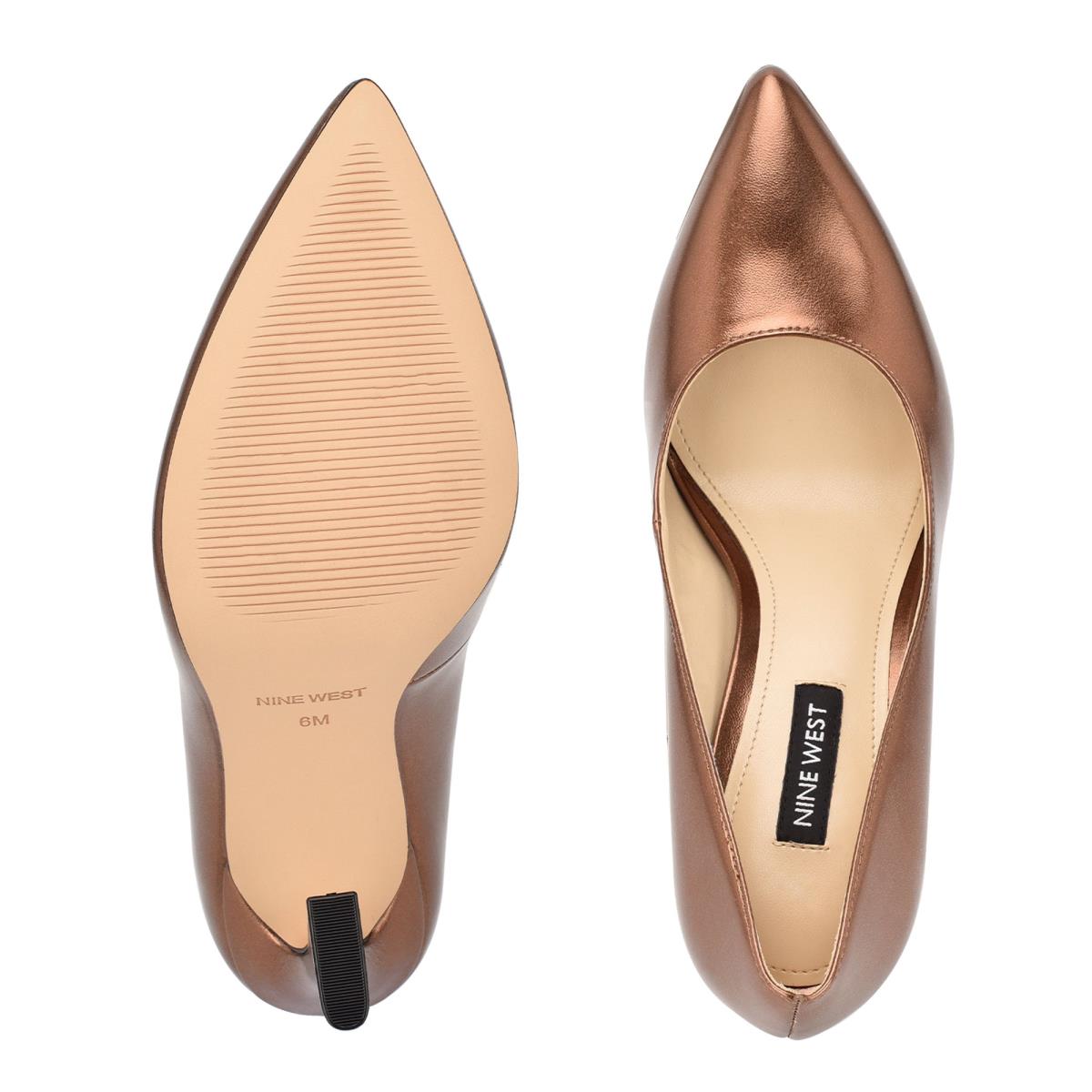 Zapatos De Salon Nine West Trendz Pointy Puntera Marrones | 2715FQCWX