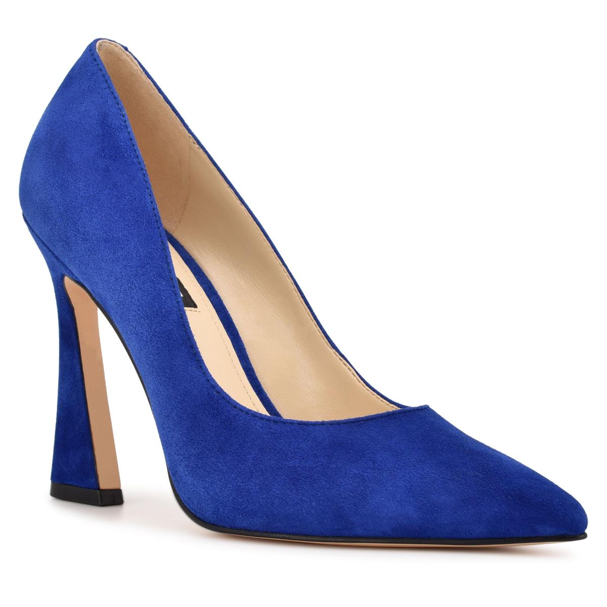 Zapatos De Salon Nine West Trendz Pointy Puntera Azules Oscuro | 3269QOIPC