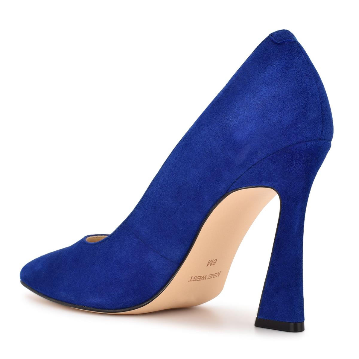 Zapatos De Salon Nine West Trendz Pointy Puntera Azules Oscuro | 3269QOIPC