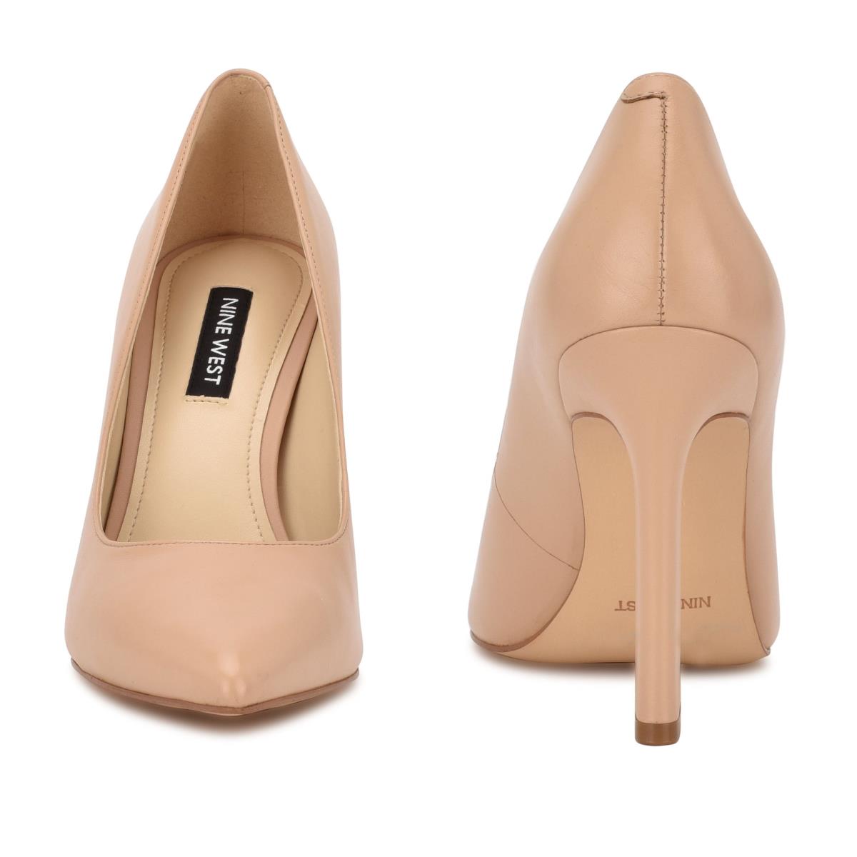 Zapatos De Salon Nine West Trendz Pointy Puntera Rosas | 3582BEGHL