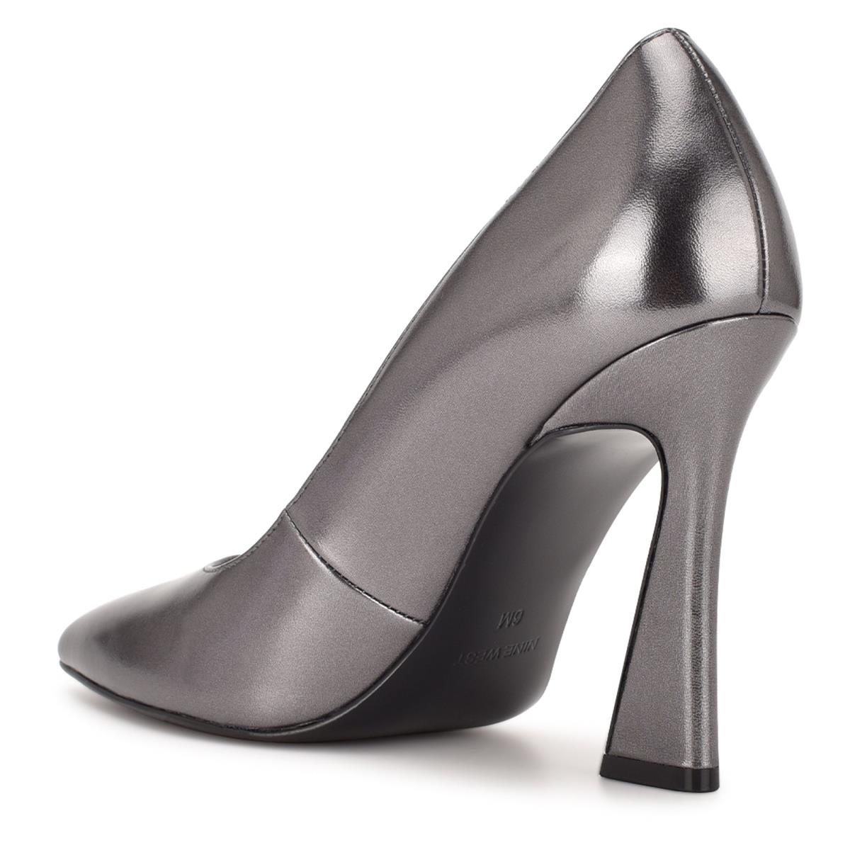 Zapatos De Salon Nine West Trendz Pointy Puntera Plateadas | 7952DIJQG