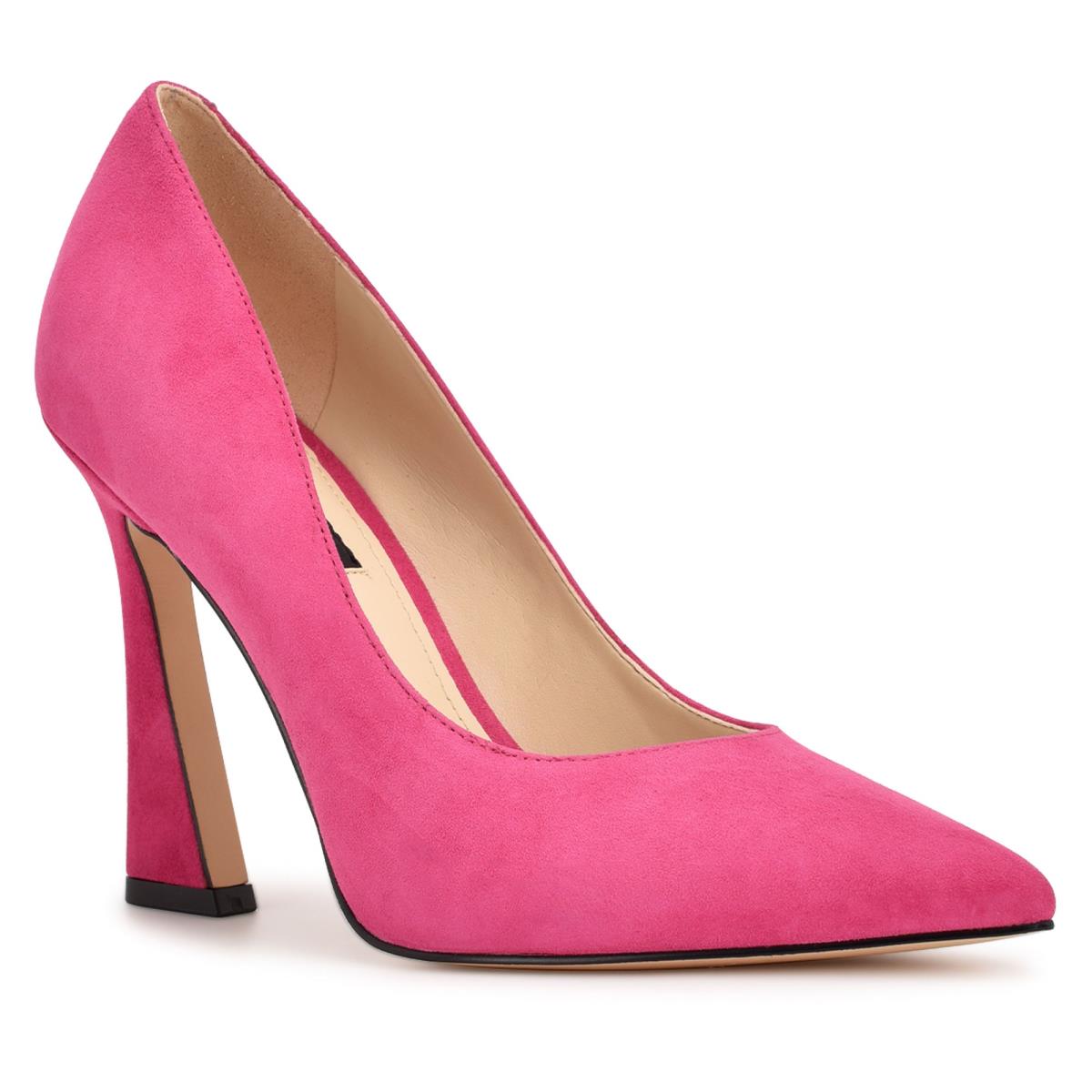 Zapatos De Salon Nine West Trendz Pointy Puntera Rosas | 8051REYFW