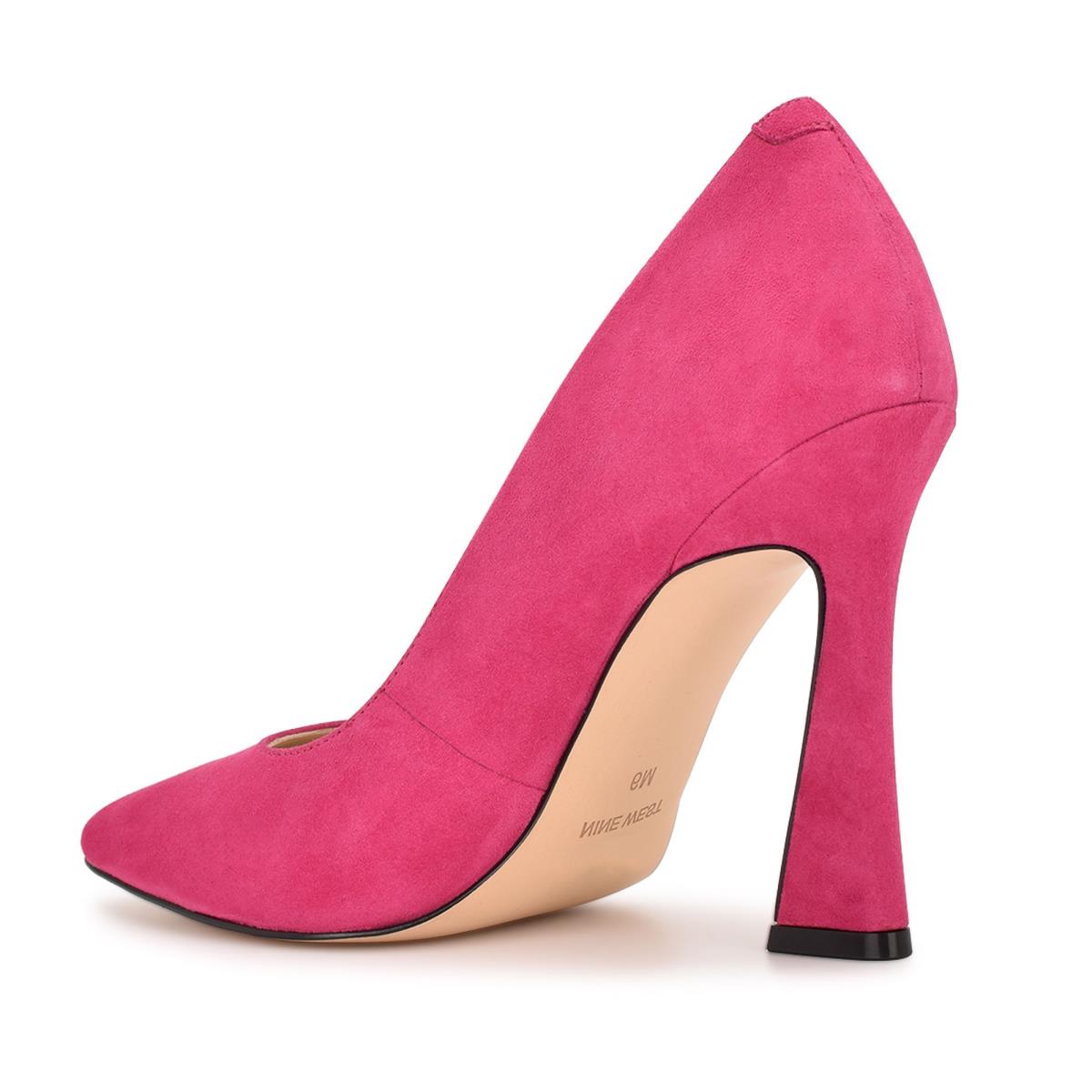 Zapatos De Salon Nine West Trendz Pointy Puntera Rosas | 8051REYFW