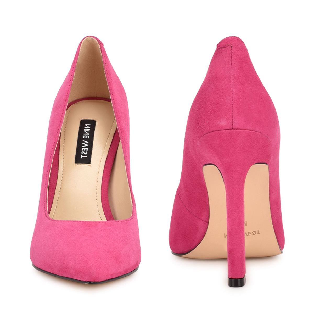 Zapatos De Salon Nine West Trendz Pointy Puntera Rosas | 8051REYFW