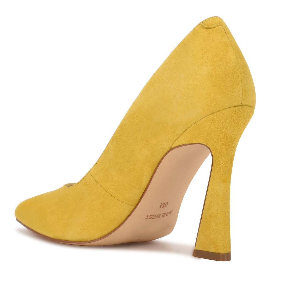 Zapatos De Salon Nine West Trendz Pointy Puntera Amarillo | 8547BUXKC