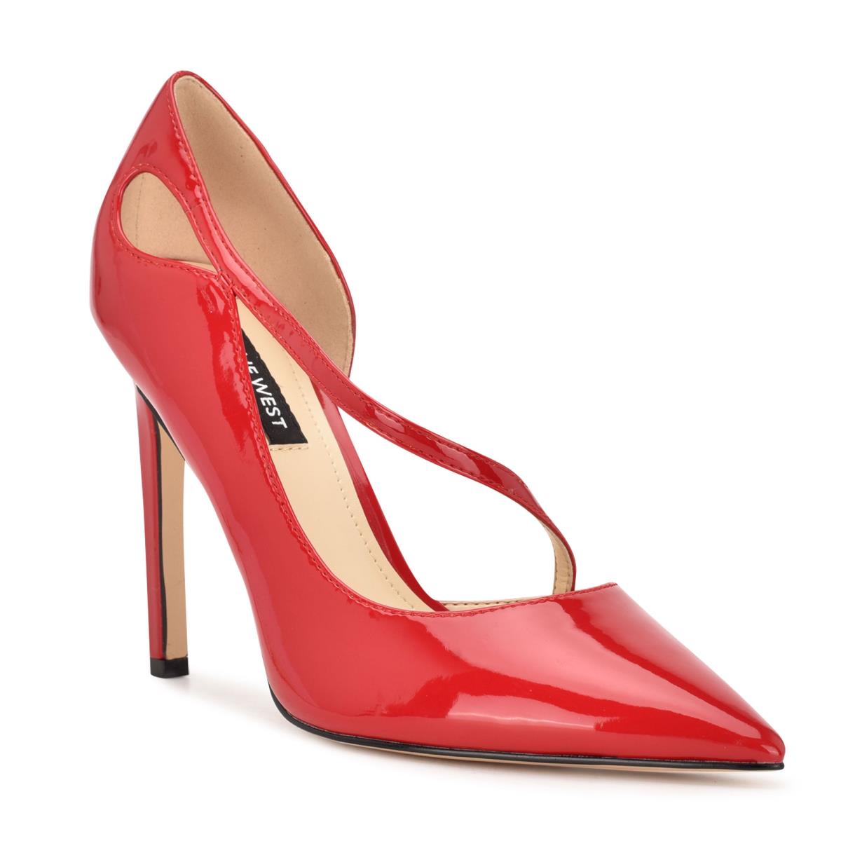 Zapatos De Salon Nine West Twirl Pointy Puntera Rojas | 0347QCMAD