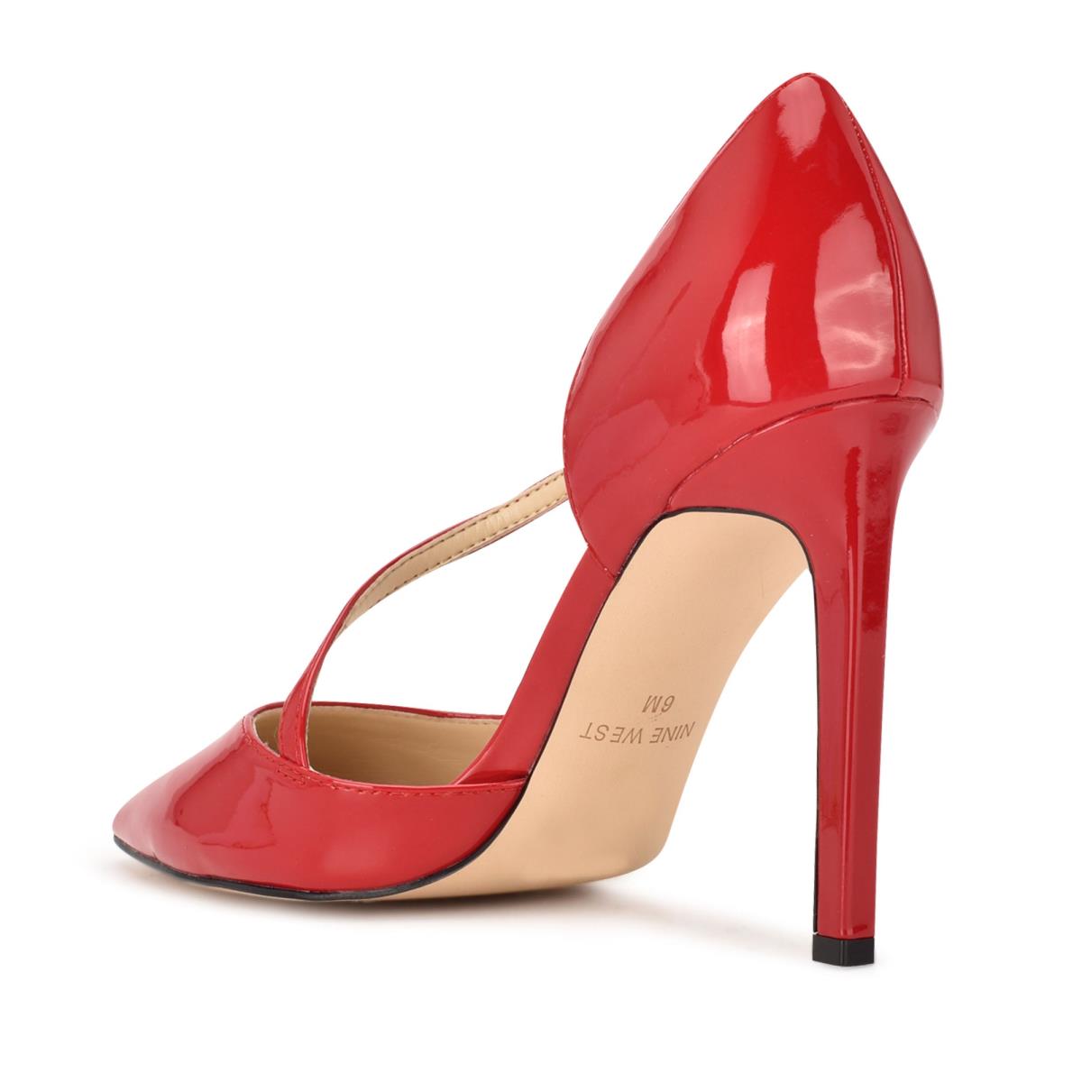 Zapatos De Salon Nine West Twirl Pointy Puntera Rojas | 0347QCMAD