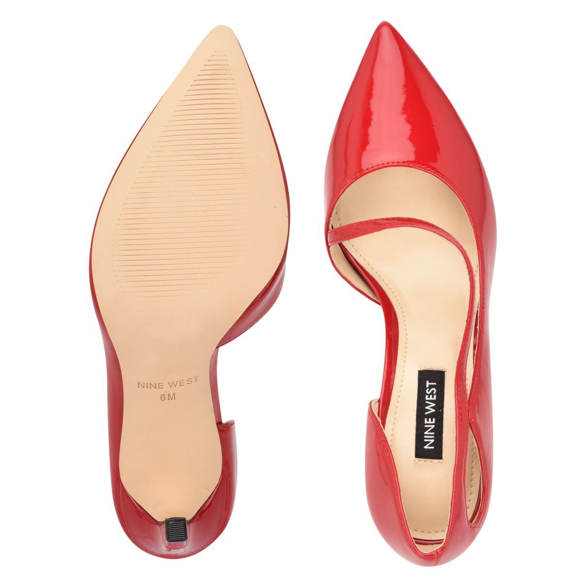 Zapatos De Salon Nine West Twirl Pointy Puntera Rojas | 0347QCMAD