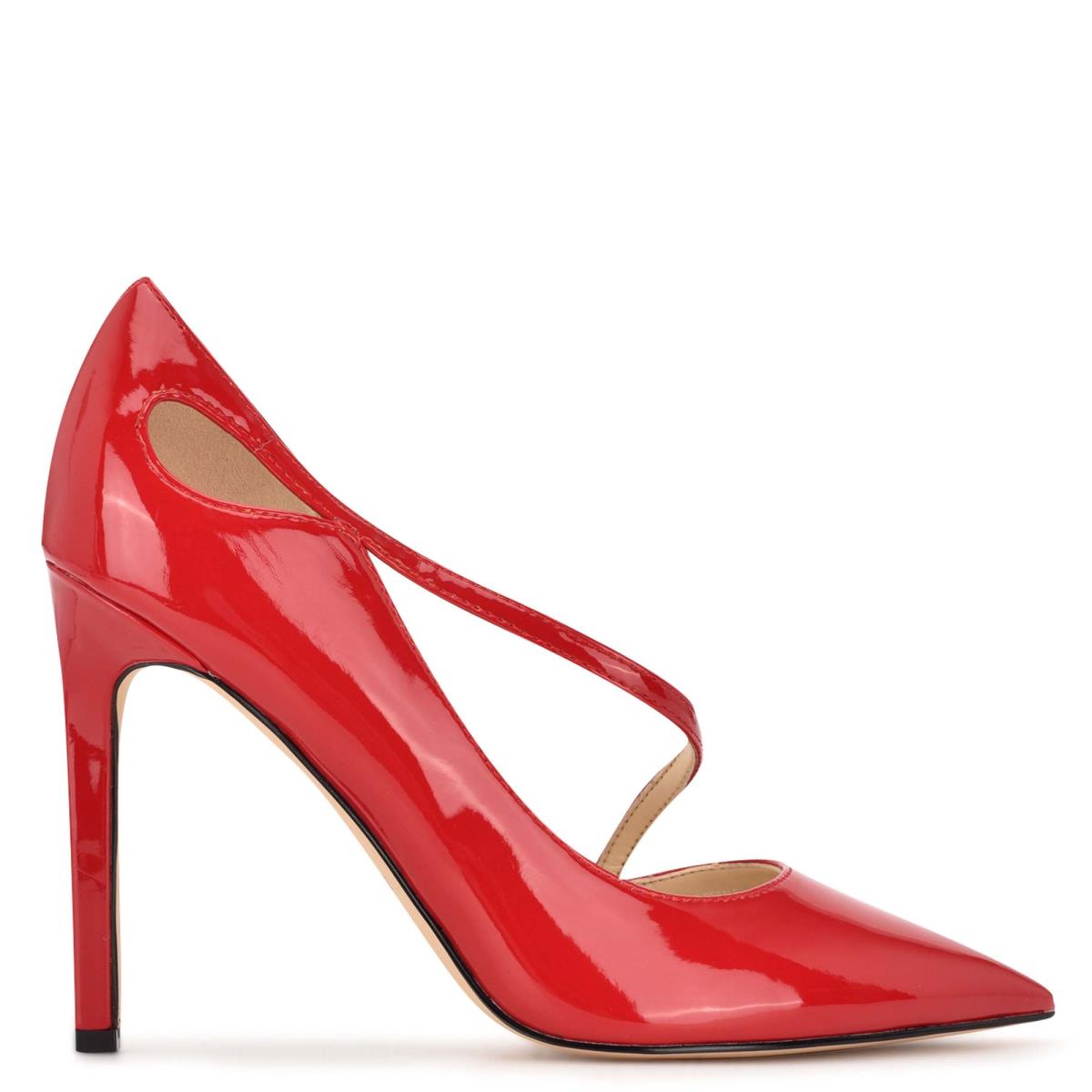 Zapatos De Salon Nine West Twirl Pointy Puntera Rojas | 0347QCMAD