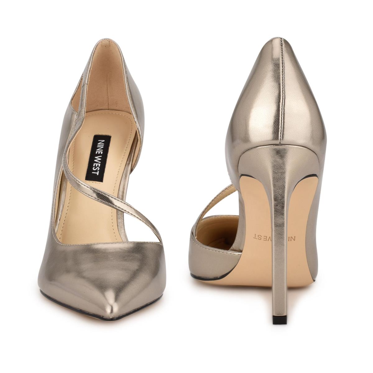 Zapatos De Salon Nine West Twirl Pointy Puntera Azules Gris | 5704YCDAE