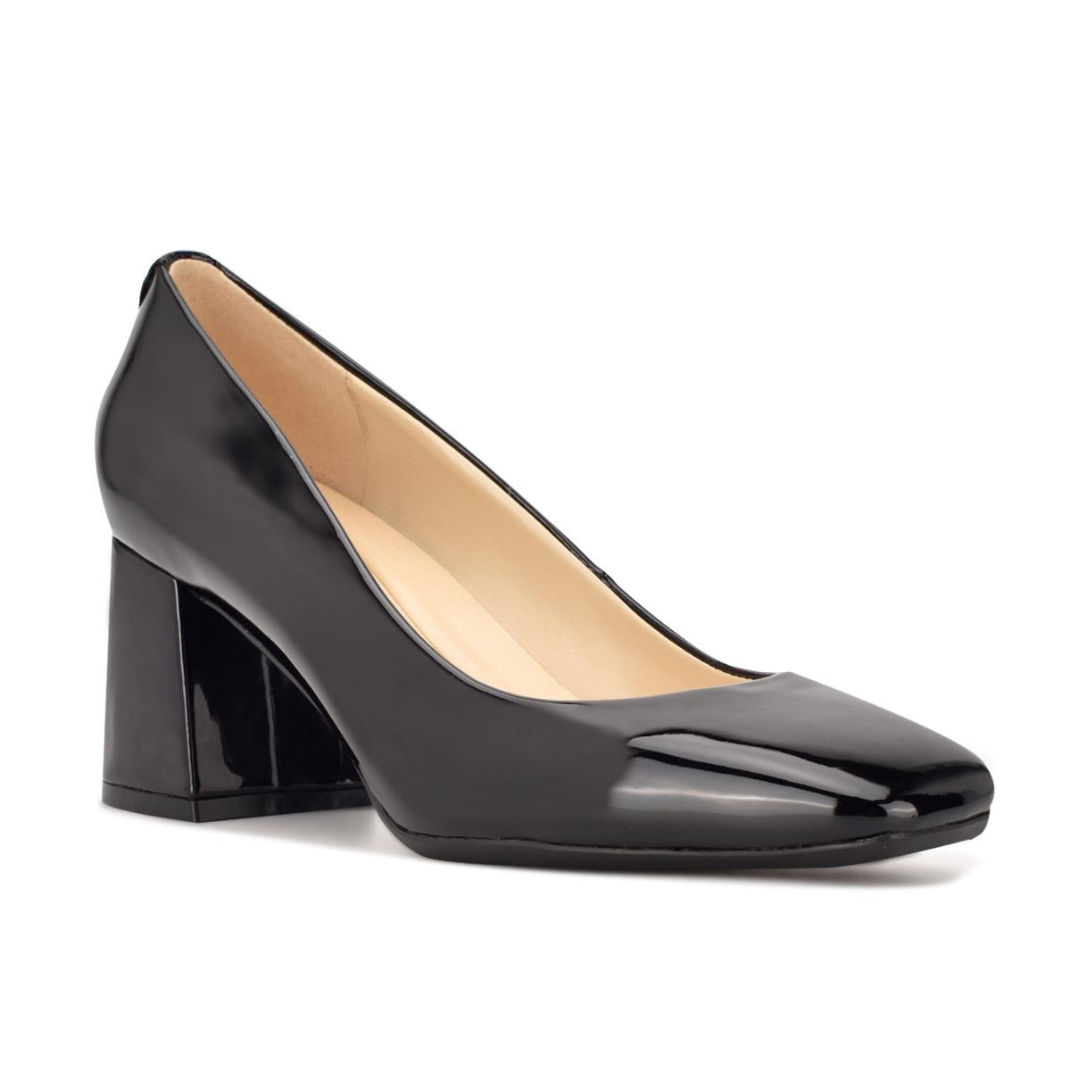 Zapatos De Salon Nine West Vibe 9x9 Block Heel Negras | 1764ZLVXH