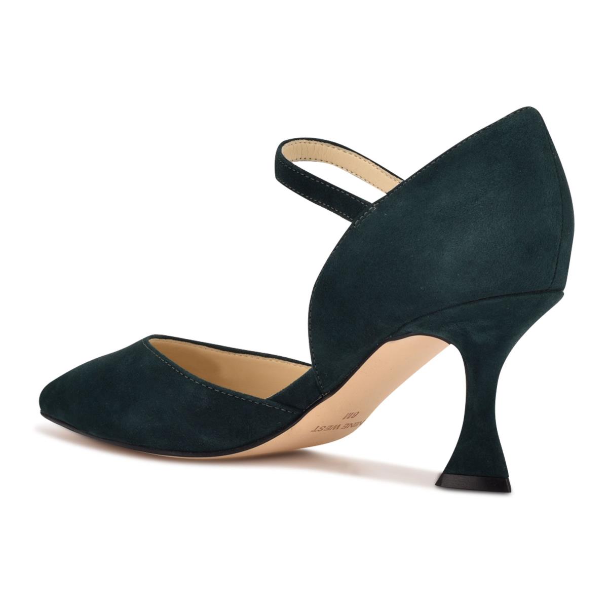 Zapatos De Salon Nine West Wanah Pointy Puntera Verde Menta | 2365YEBOZ