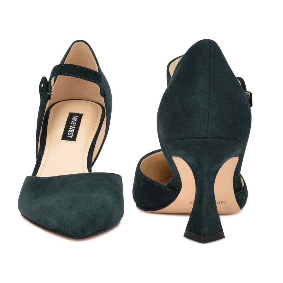 Zapatos De Salon Nine West Wanah Pointy Puntera Verde Menta | 2365YEBOZ