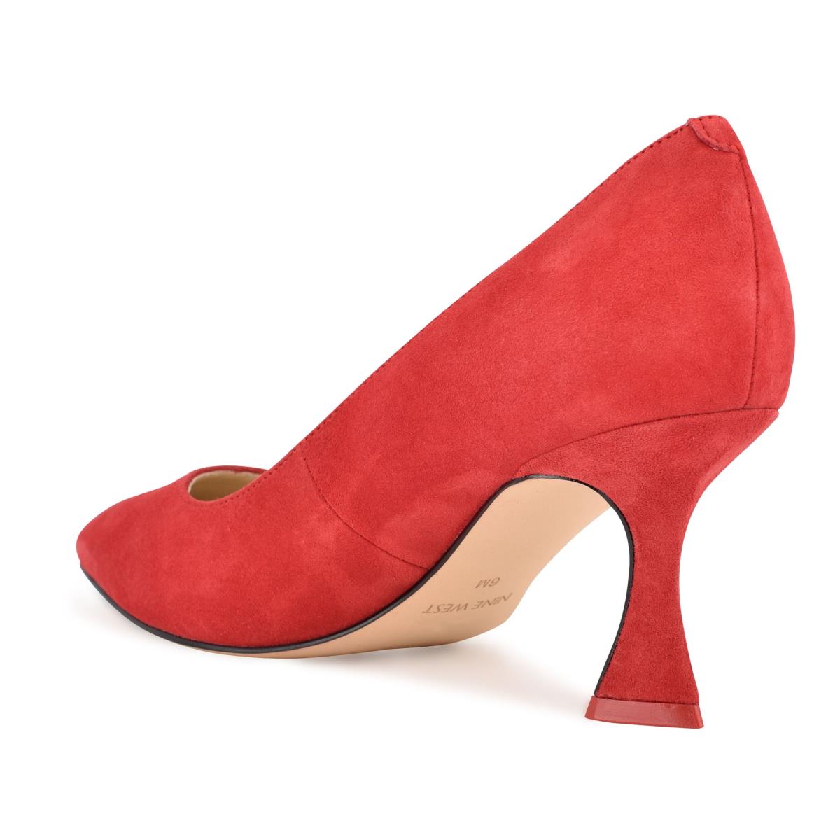 Zapatos De Salon Nine West Workin Pointy Puntera Rojas | 5093WZVUS