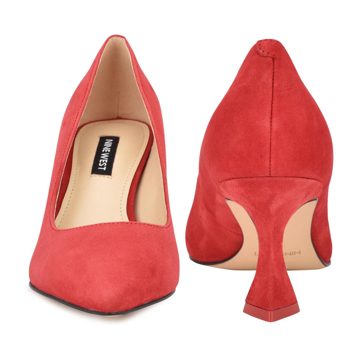 Zapatos De Salon Nine West Workin Pointy Puntera Rojas | 5093WZVUS